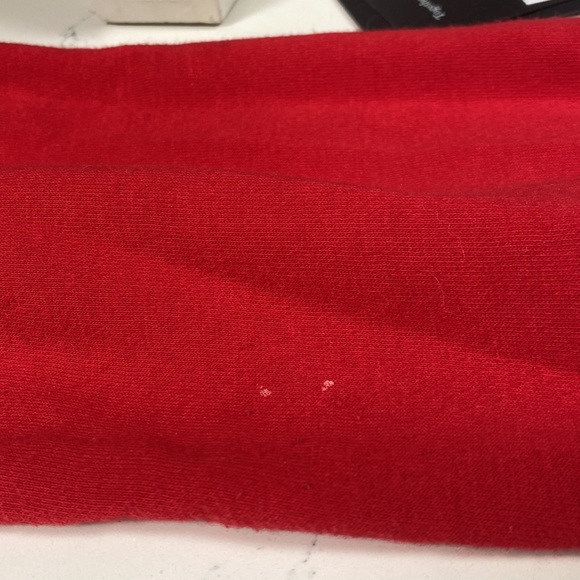 H&M red cropped sweater - Picture 3 of 5